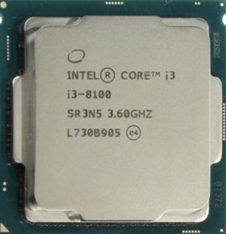 Intel Core i3-8100 (3.6Ghz) LGA 1151 - CeX (PT): - Buy, Sell, Donate